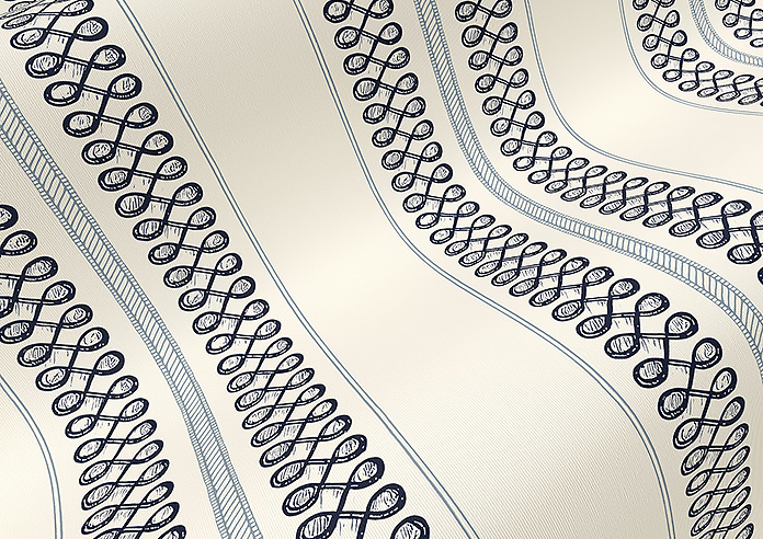 Noble Stripe, Hudds - Roller Blind - Image 4